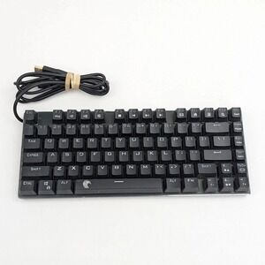 E-YOOSO Z-88 RGB MECHANICAL GAMING KEYBOARD USB WIRED SUPER SCHOLAR BLACK USED